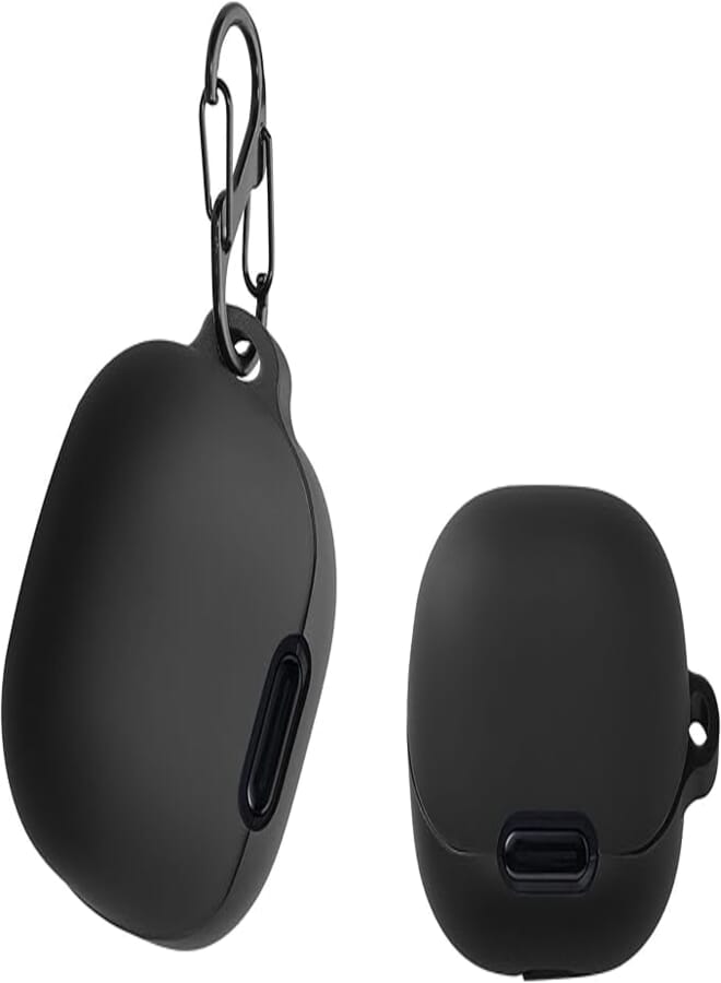 Kwmobile Case Compatible With Anker Soundcore Liberty 4 NC - TPU Silicone Cover - Protective Headphones Case in Black